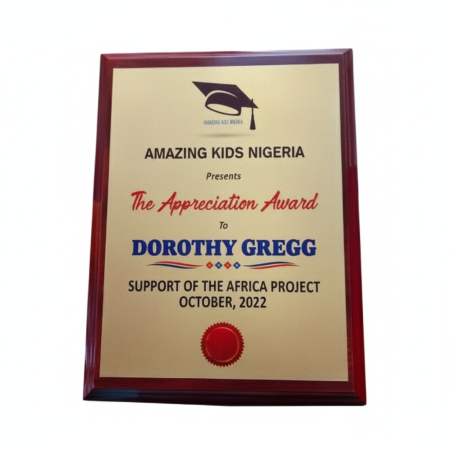 Premium Plaque Award